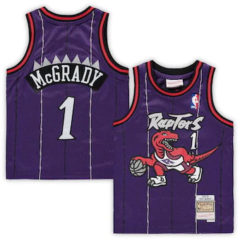 preschool mitchell and ness tracy mcgrady purple toronto ra-338